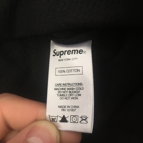 Supreme corduroy baseball jersey black - Picture 5 of 7